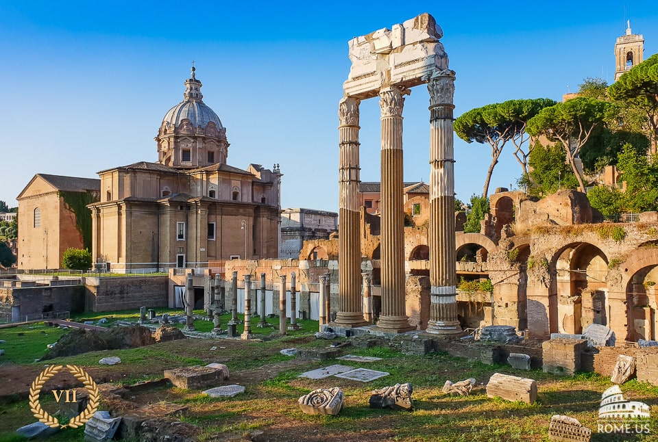 Le Forum de César à Rome Le Forum de César