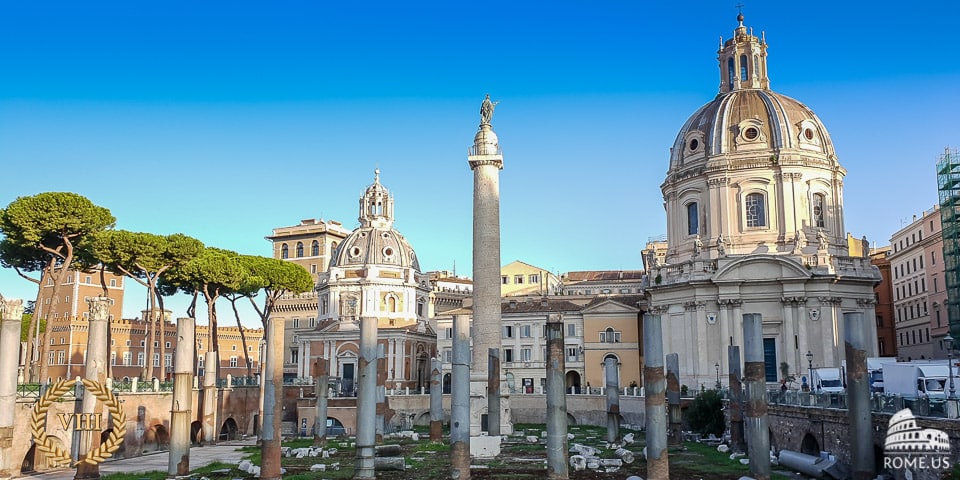Forum de Trajan à Rome Forum de Trajan