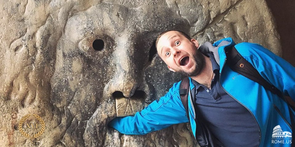 Bouche de la Vérité à Rome