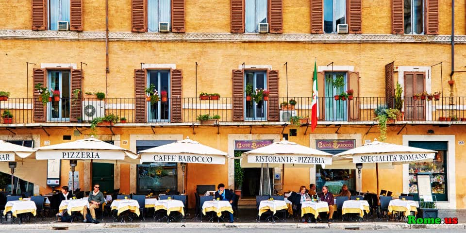 Restaurants de la Piazza Navona