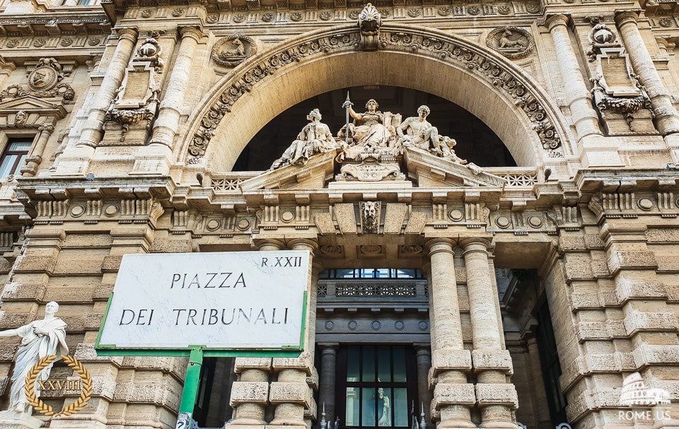 Le ministère de la Justice Le ministère de la Justice est un lieu à voir à Rome