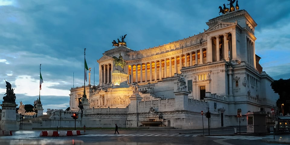 Autel de la Patrie – monument à Victor-Emmanuel II à Rome
