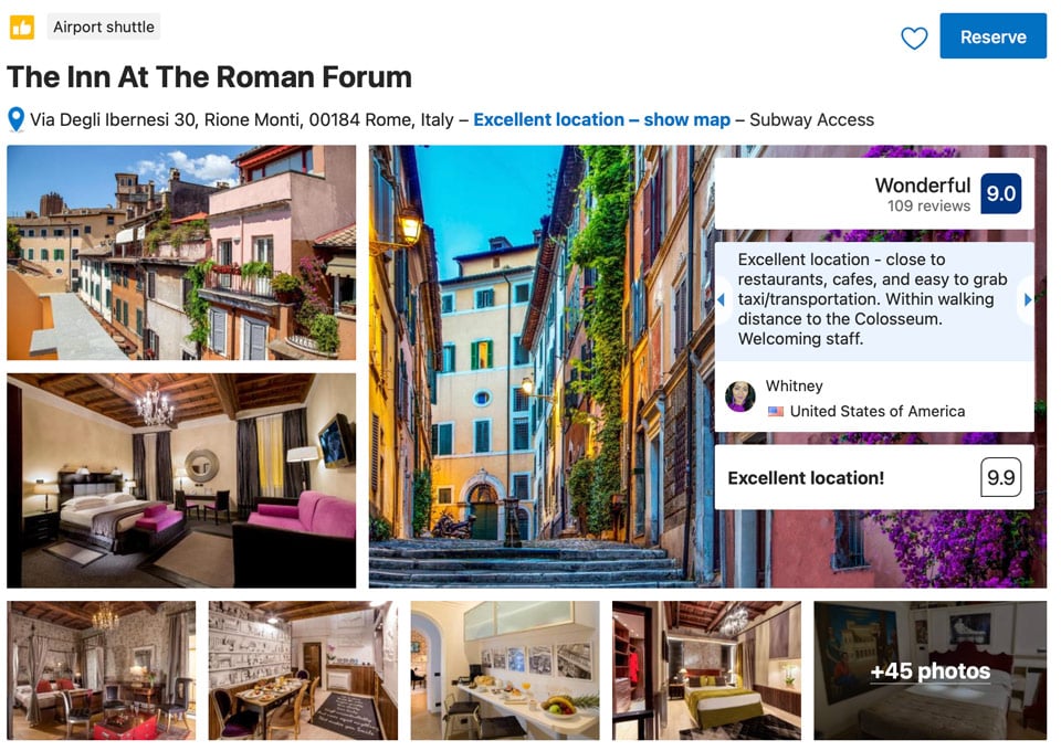 Appartements The Inn At The Roman Forum 