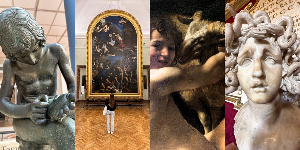 Œuvres d’art du Palazzo dei Conservatori dans les Musées du Capitole