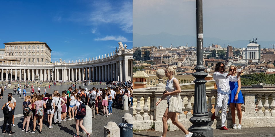 Météo à Rome en août