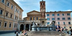 Basilique Sainte-Marie-du-Trastevere à Rome
