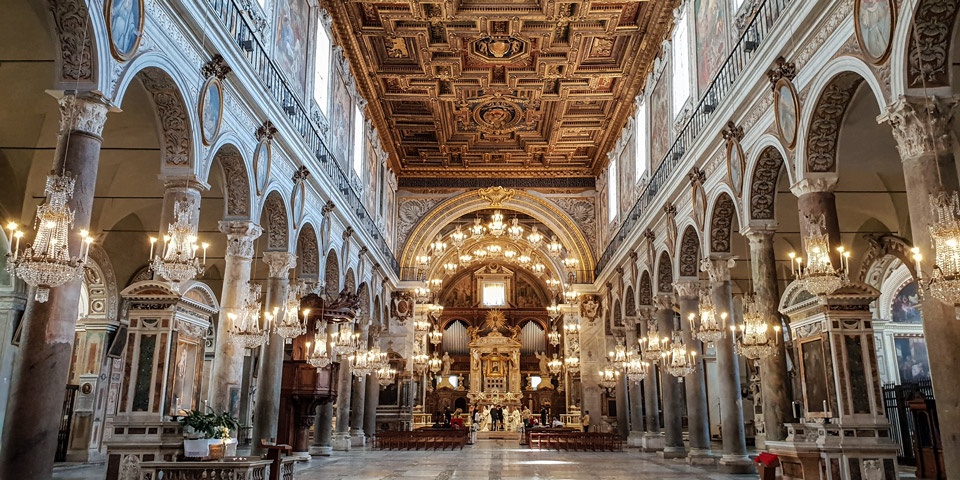 Basilique Sainte-Marie de l’Autel du Ciel sur la colline du Capitole