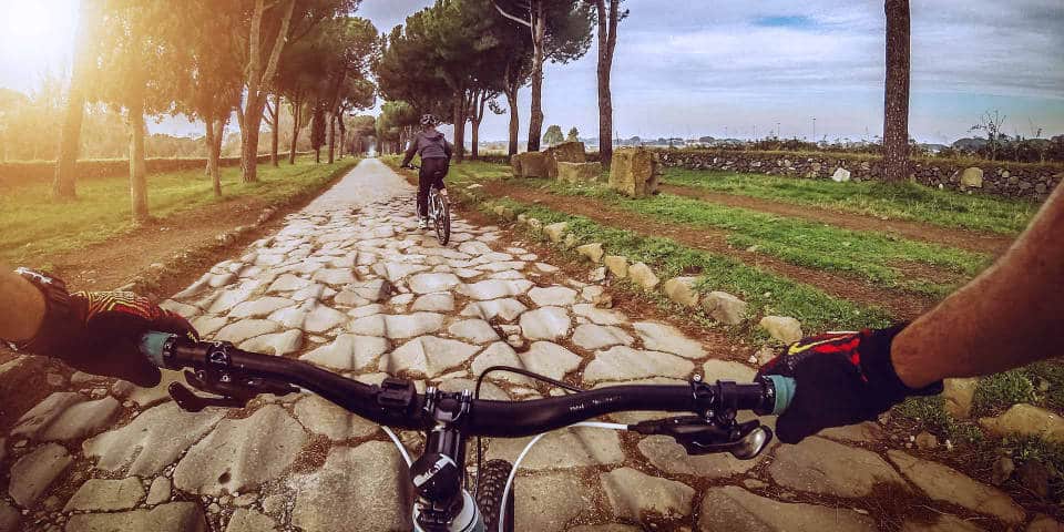 Location de vélos sur la voie Appienne à Rome Location de vélos sur la Via Appia Antica à Rome