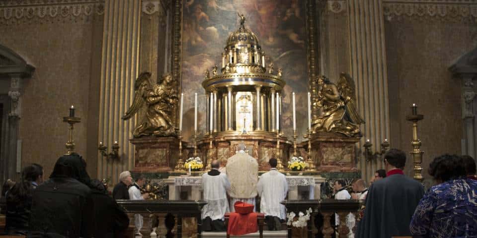 Chapelle du Saint-Sacrement dans la basilique Saint-Pierre