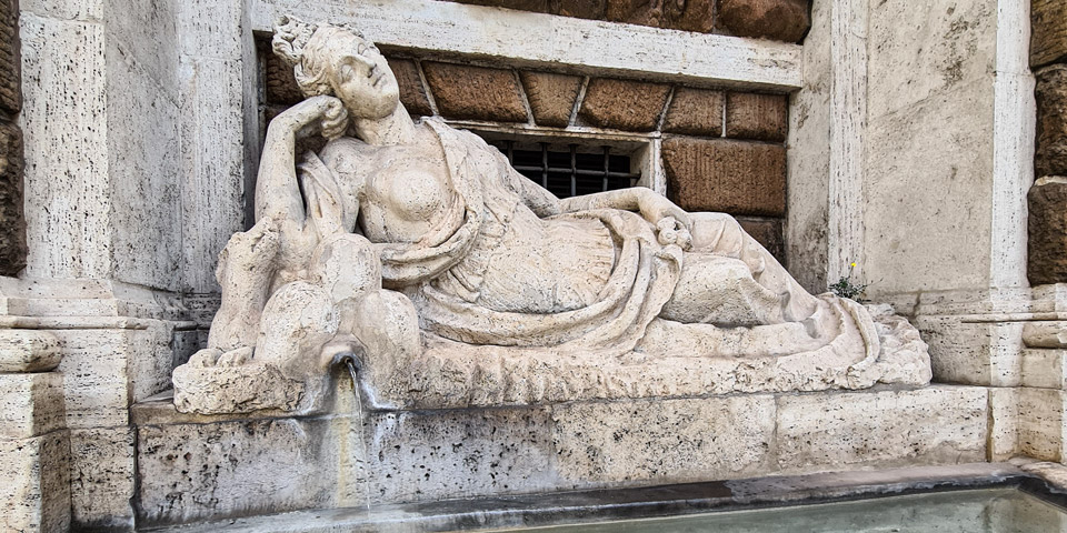 Fontaine de Diane Rome San Carlo alle Quattro Fontane