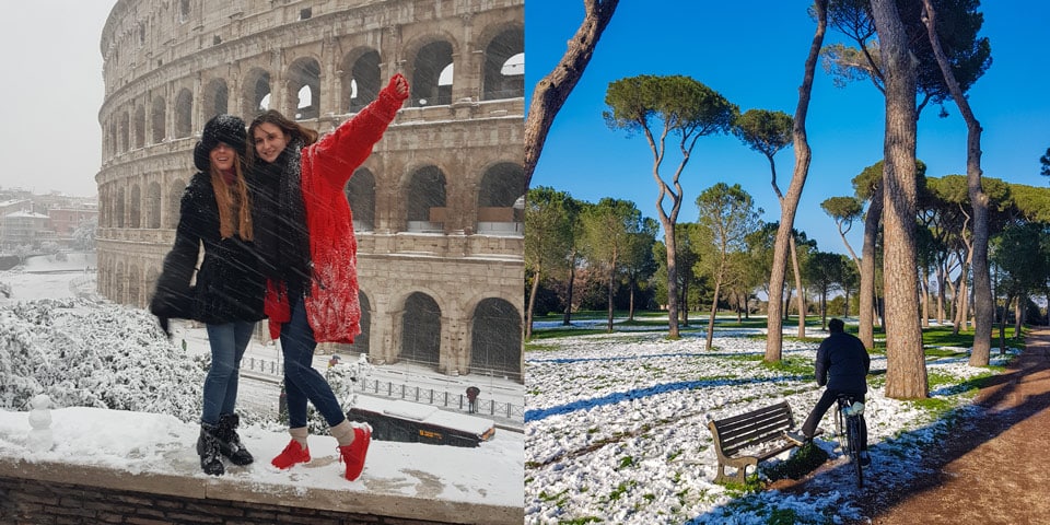 Météo à Rome en février
