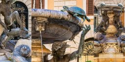 Fontaine des Tortues à Rome