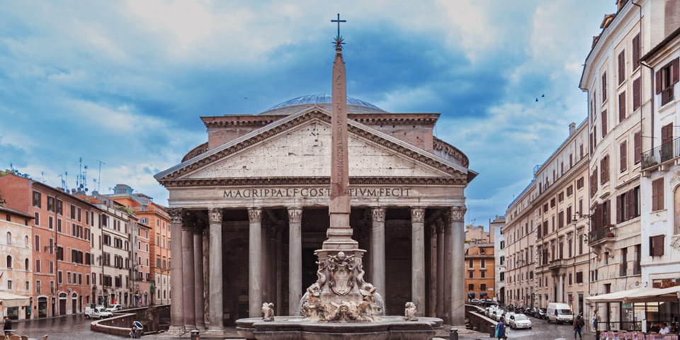 Fontaine du Panthéon | Piazza della Rotonda à Rome