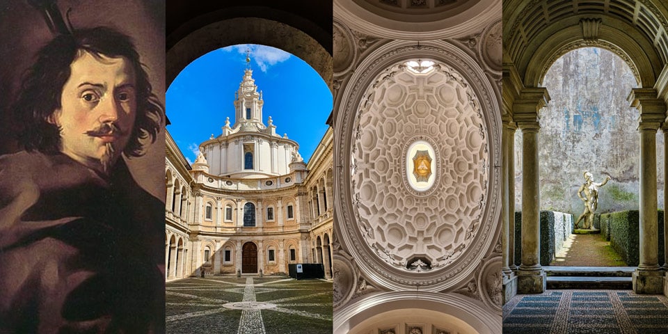 Guide des chefs-d'œuvre de Borromini à Rome