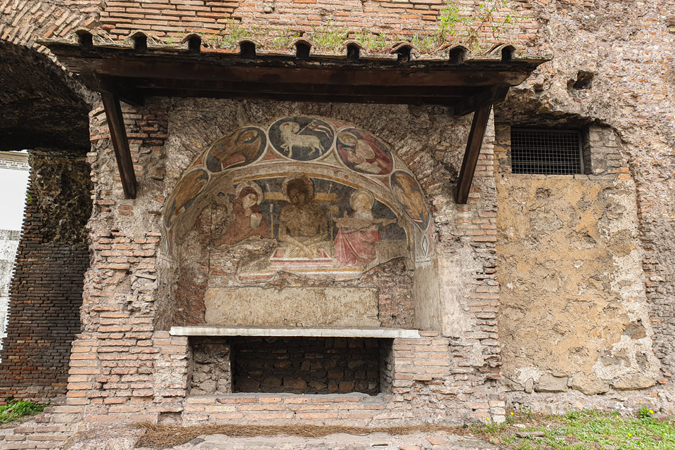 Insula dell’Ara Coeli sur la colline du Capitole à Rome Insula dell’Ara Coeli sur la colline du Capitole à Rome