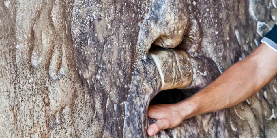 Légende de la Bouche de la Vérité à Rome