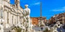 Piazza Navona à Rome, Italie