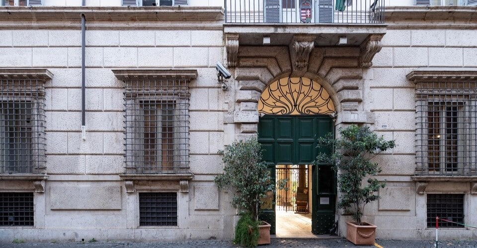 Palazzo Falconieri par l’architecte Borromini à Rome Palazzo Falconieri