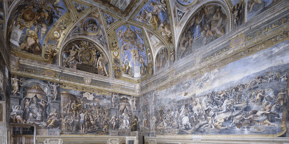Salle de Constantin de Raphaël aux Musées du Vatican