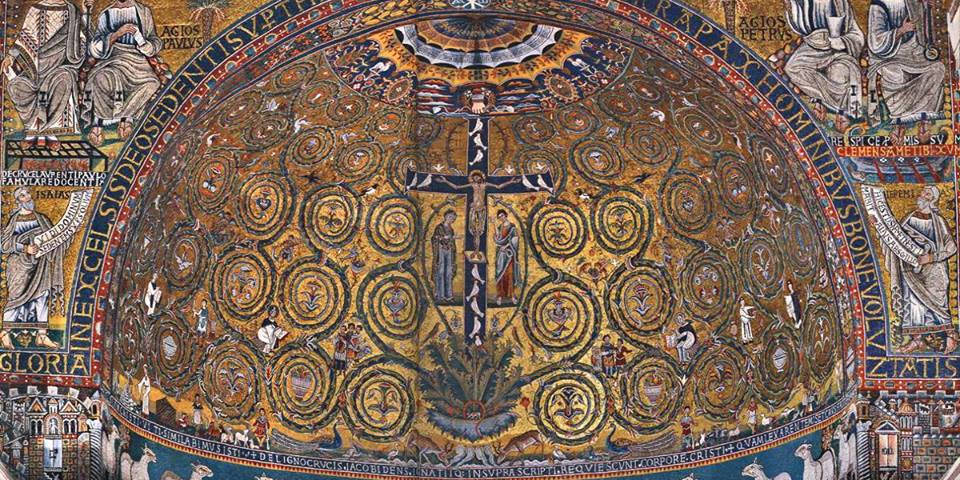 Mosaïques de la basilique San Clemente à Rome