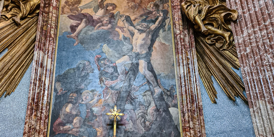 Croix de saint André