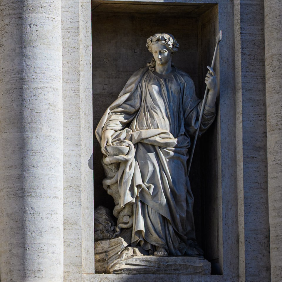 Salubrità, la déesse de la Santé, par Filippo della Valle