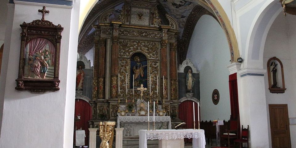 Intérieur de San Pietro in Vincoli à Rome