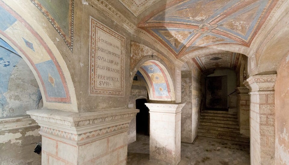 Crypte souterraine de Sant’Agnese in Agone