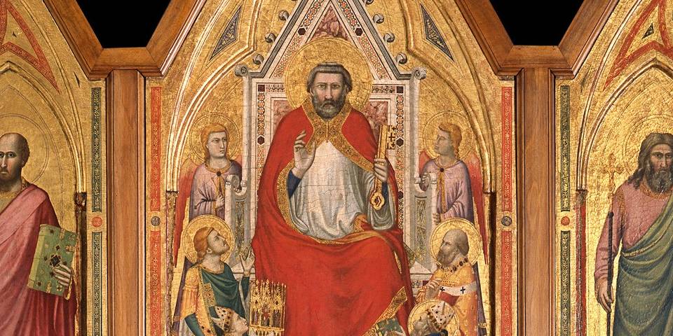 Retable Stefaneschi de Giotto au musée du Vatican