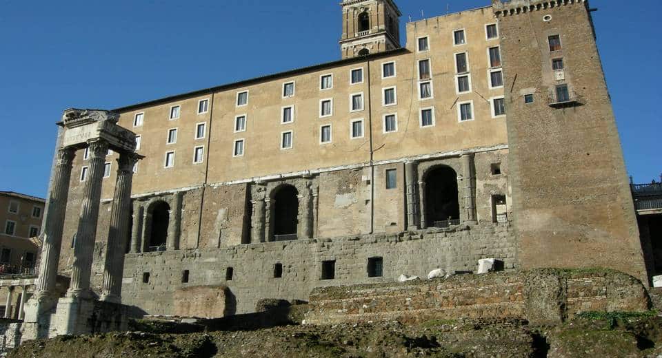 Le Tabularium du Forum romain à Rome, Italie Le Tabularium du Forum romain à Rome, Italie