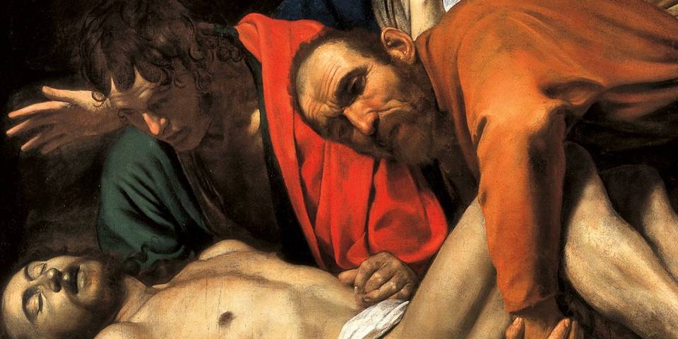 La Mise au tombeau du Christ du Caravage dans les Musées du Vatican