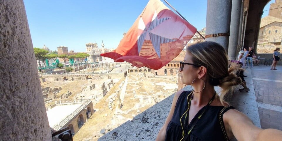 La visite de la Maison des Chevaliers de Rhodes