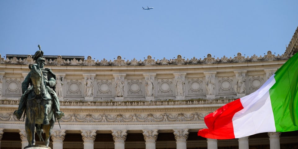 Le monument Victor-Emmanuel II à Rome