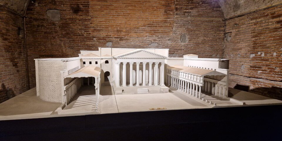 Exposition du marché de Trajan