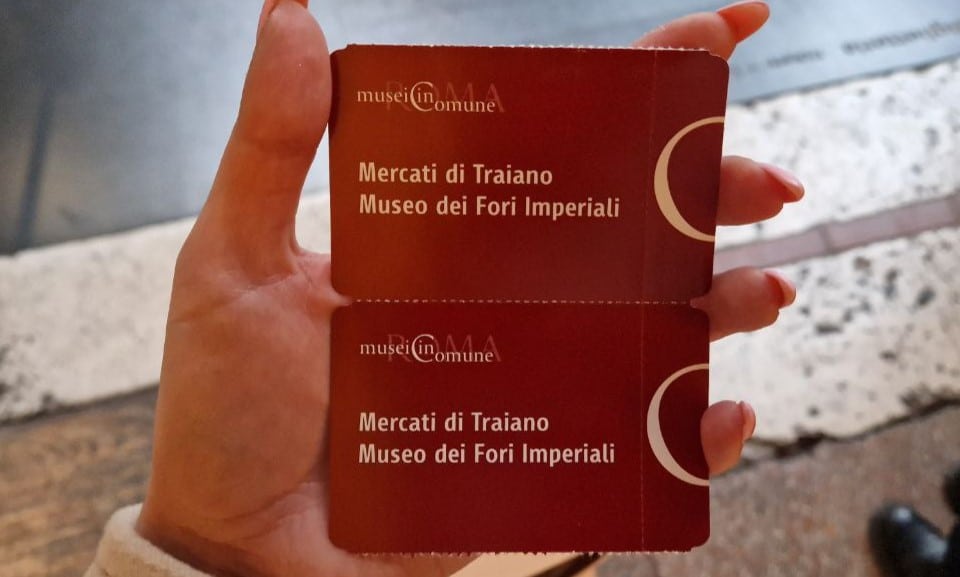 Billets pour le marché de Trajan