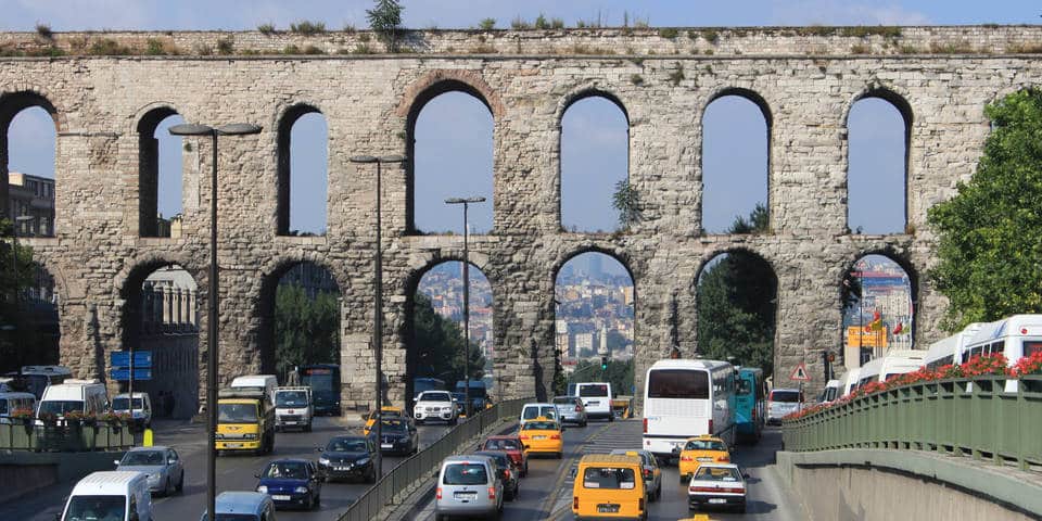 Aqueduc de Valens à Istanbul