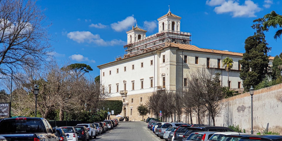 Villa Medici sur la colline du Pincio