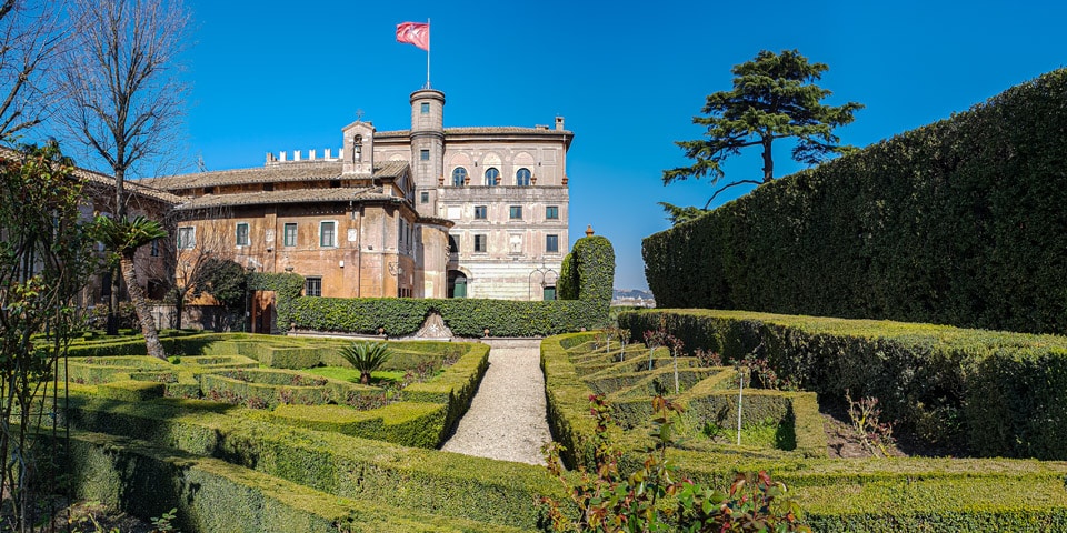 Villa del Priorato di Malta sur l’Aventin à Rome