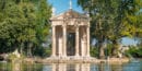 Jardins de la Villa Borghèse à Rome