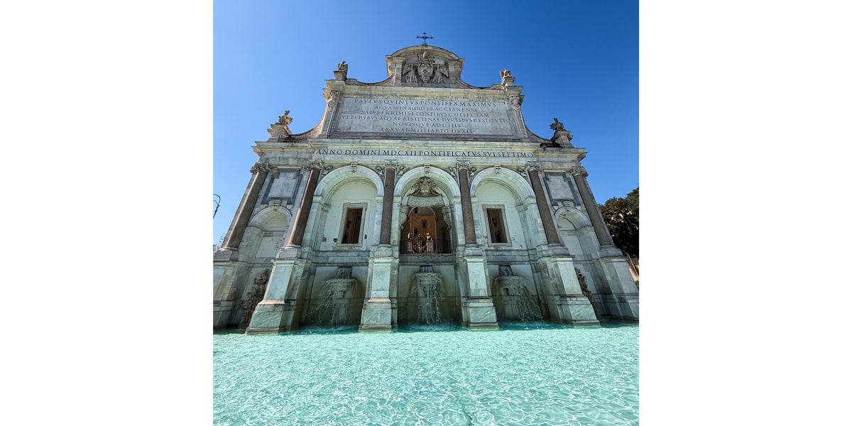 Il Fontanone à Rome : fontaine de l’Acqua Paola