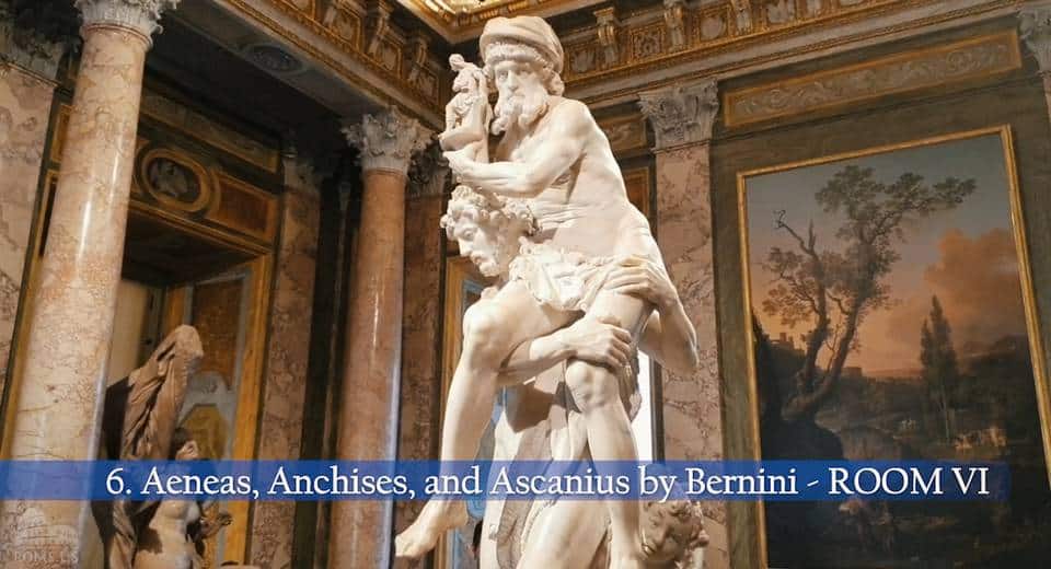 Énée et Anchise Énée et Anchise à la Galerie Borghèse