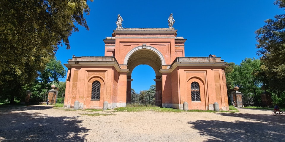 Arco dei Quattro Venti près de l’entrée San Pancrazio de la Villa Doria Pamphilj