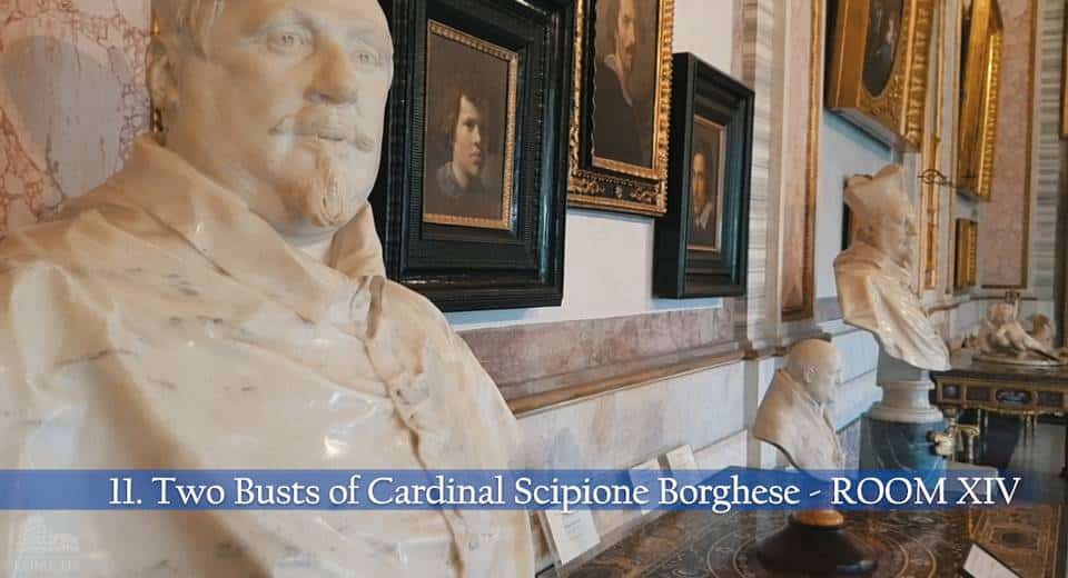 Bustes du cardinal Borghèse Le buste du cardinal Borghèse