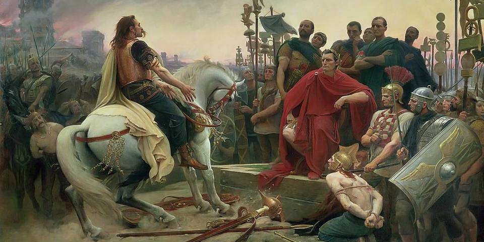 César pendant la guerre des Gaules