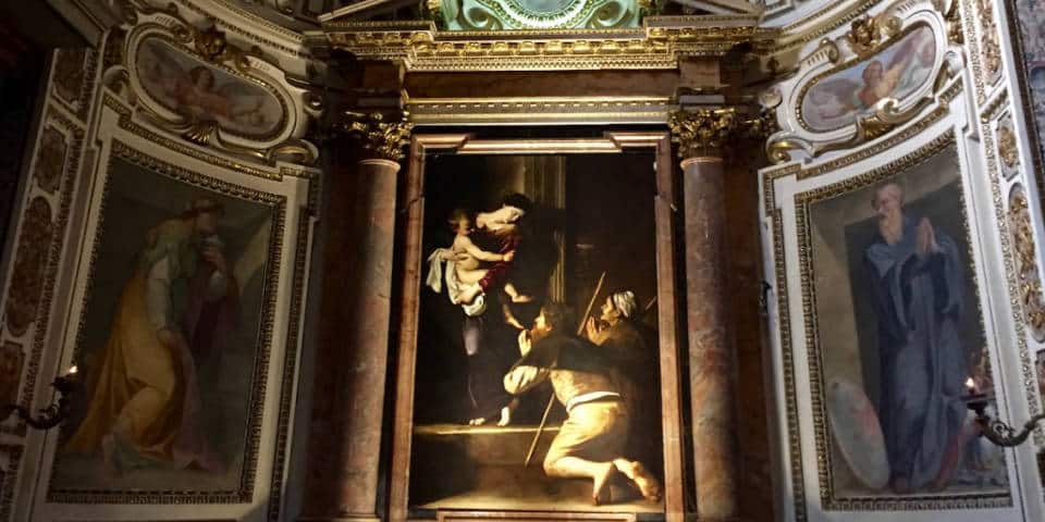 Madonna di Loreto, œuvre du Caravage