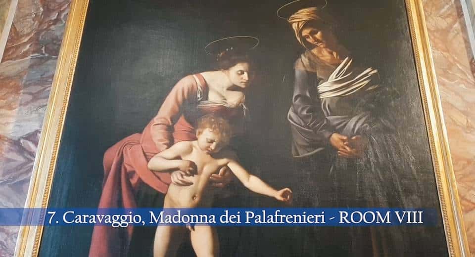 Madonna dei Palafrenieri à la Galerie Borghèse Madonna dei Palafrenieri
