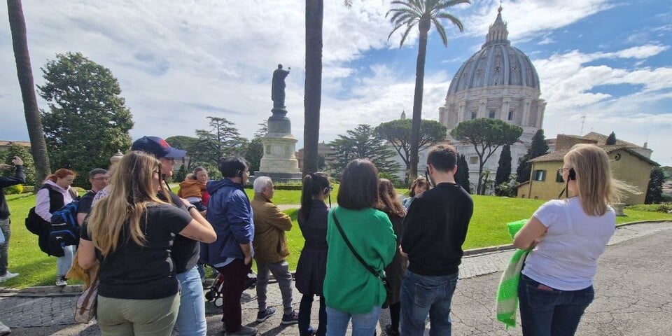 visite de groupe des jardins du Vatican visite de groupe des jardins du Vatican