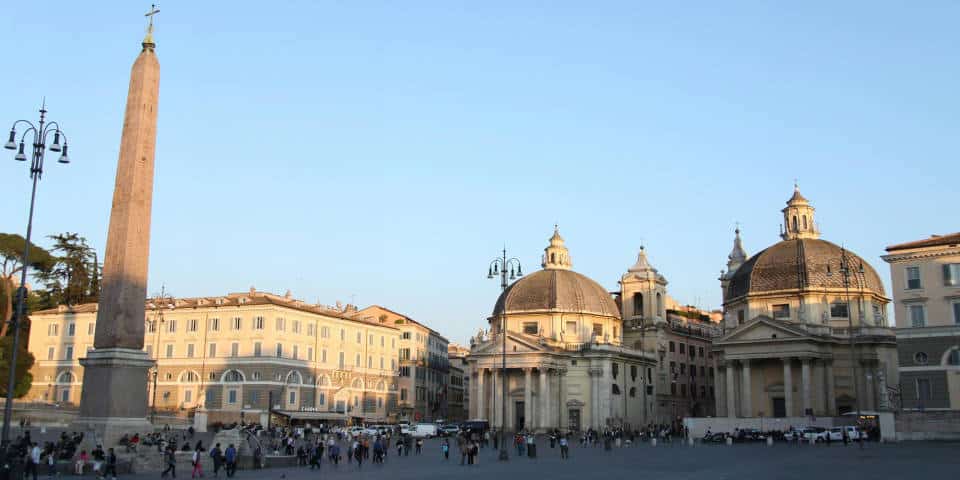 églises de la Piazza del Popolo à Rome