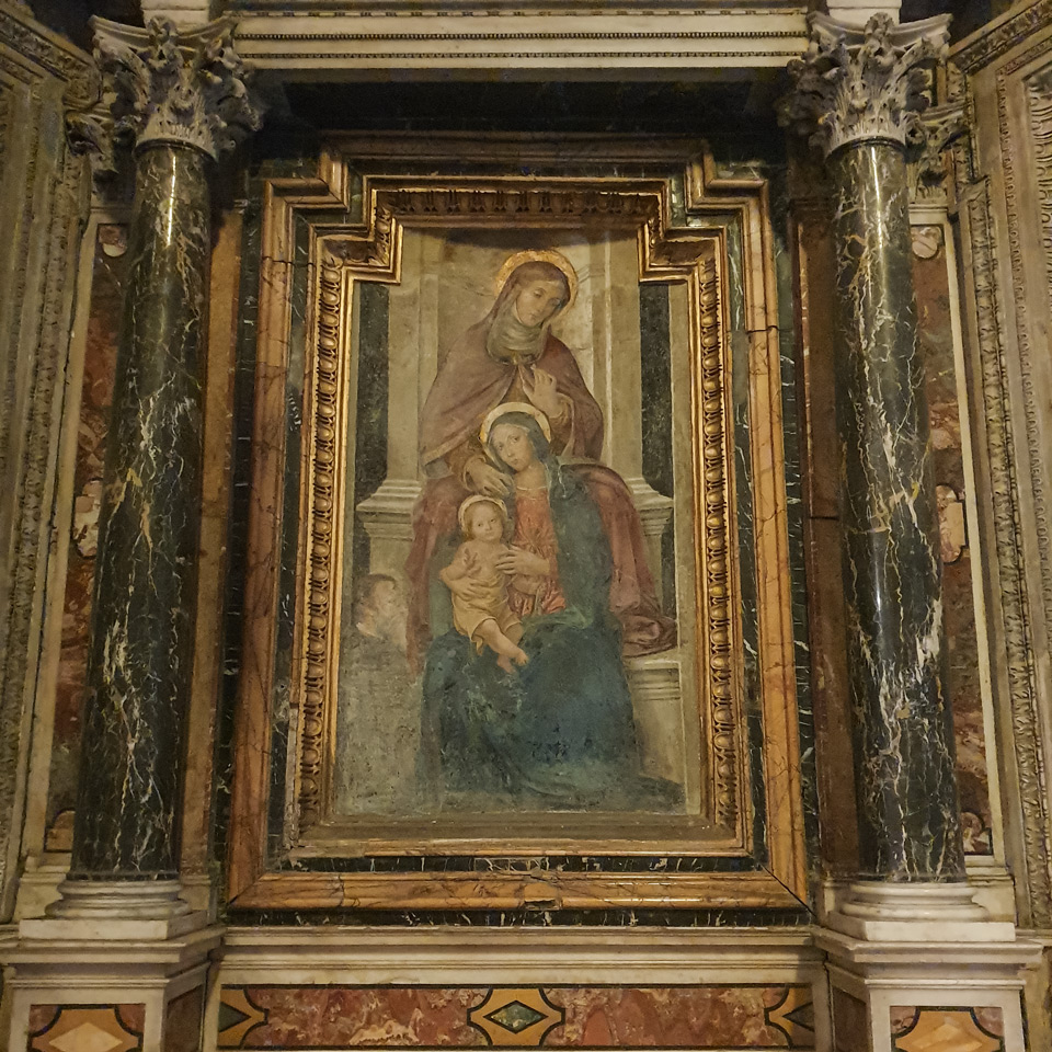 Sainte Anne avec la Vierge Marie et l’Enfant Jésus à San Pietro in Montorio