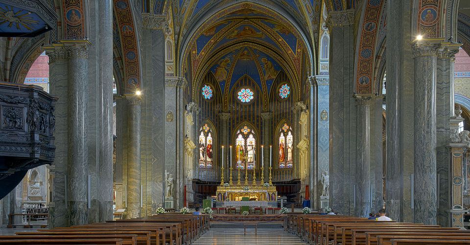 Intérieur de Santa Maria sopra Minerva